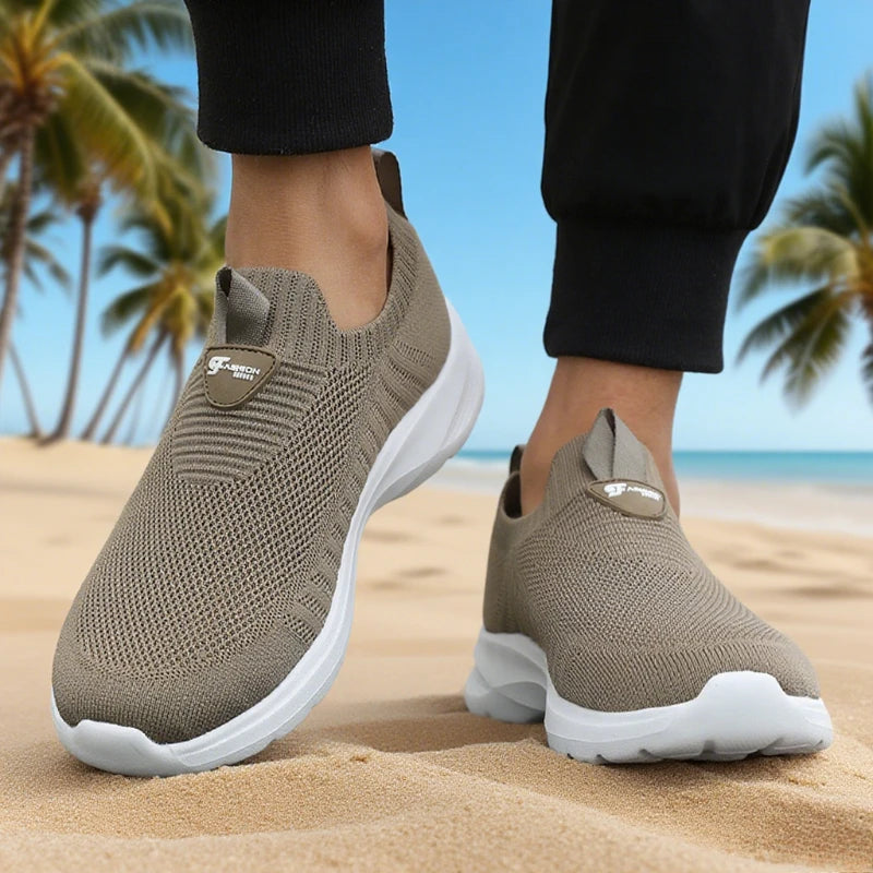 Men;s Breathable Lightweight Running Sneakers