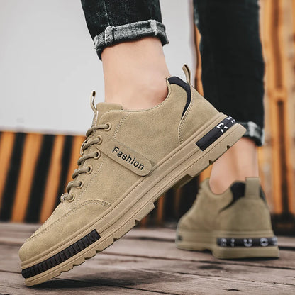 Men's Work Shoes 2026 New Short Boots Outdoor Casual Sports Shoes Hiking Men's Shoes