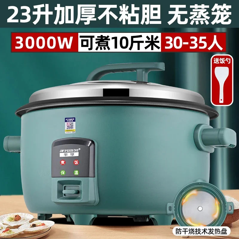 Commercial large capacity rice cooker canteen restaurant hotel dedicated 5 liters -45L household multi-function rice cooker