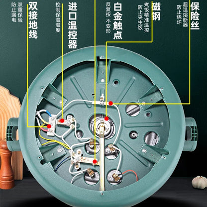 Commercial large capacity rice cooker canteen restaurant hotel dedicated 5 liters -45L household multi-function rice cooker