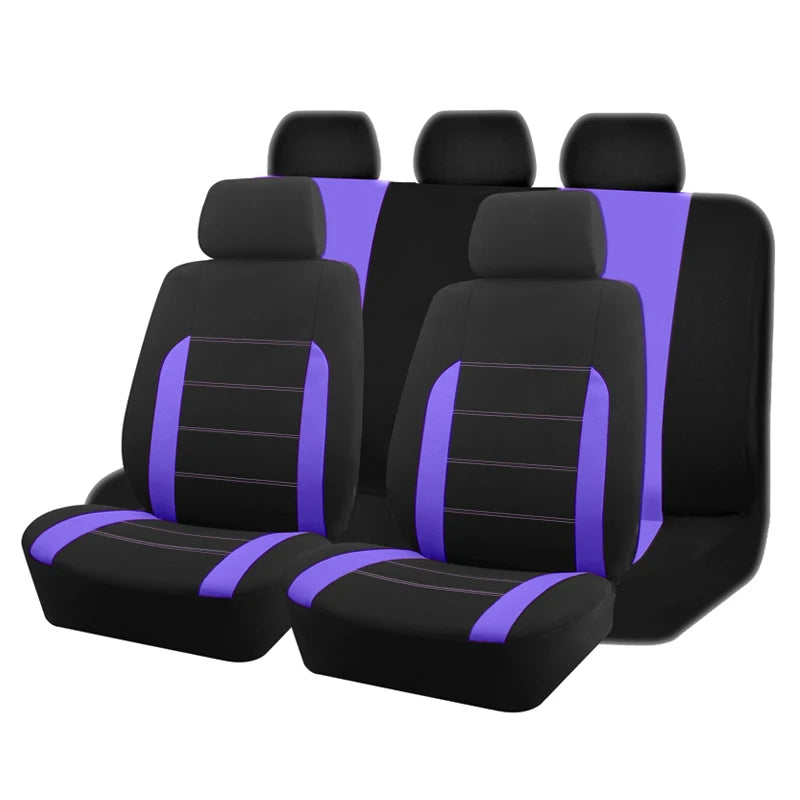 AUTO PLUS  Car Seat Covers Universal Size Fit For Most Car Suv Truck Van Car Accessories Interior Seat Covers For Car Full Set