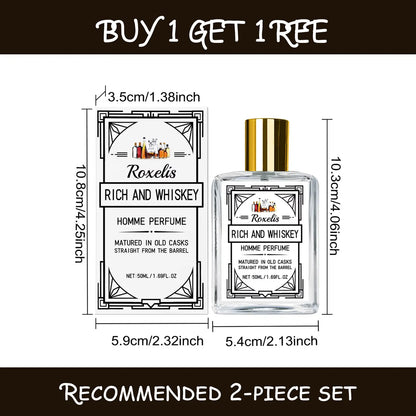Roxelis Men;s perfume 50ml _ Rich & Whiskky Fragrance