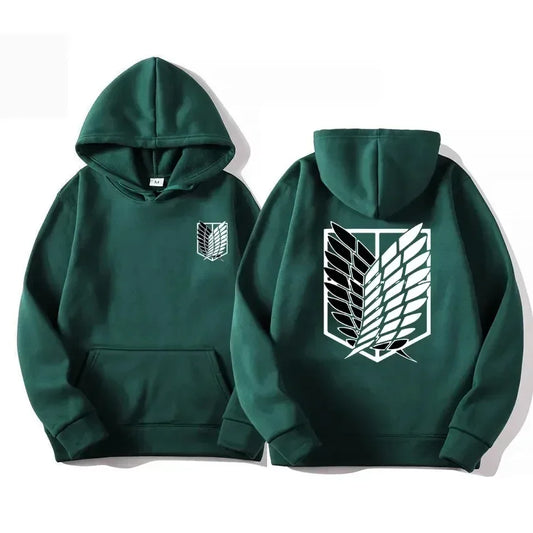Attack on Titan Hooded Sweatshirts Sweaters Shingeki No Kyojin Clothing Sweaters Boys' Jackets for Boys and Girls