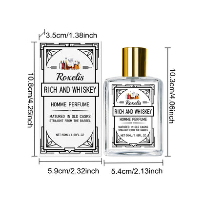 Roxelis Men;s perfume 50ml _ Rich & Whiskky Fragrance